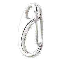 Creativ Company Sleutelhaak, l: 30 mm, b: 15 mm, verzilverd, 2 stuk/ 1 doos - thumbnail