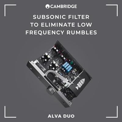 Cambridge Audio: DUO Phono Voorversterker - Zilver