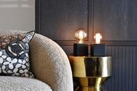 Calex Globe Led Lamp Glassfiber 4W dimbaar Ø95mm - Goud - thumbnail
