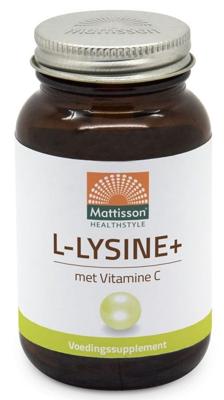 Mattisson L-Lysine+ met vitamine C 90 Vegetarische capsules
