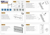 Neomounts Wandsteun PLASMA-W065 bevestiging - thumbnail