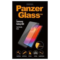 Panzerglass Displaybescherming (Case Friendly) met gekleurd frame in zwart - geschikt voor Samsung Galaxy A90 - thumbnail