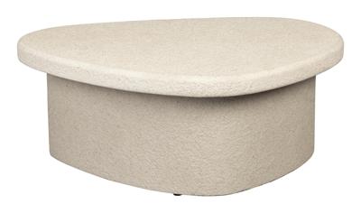 Dutchbone Organische Salontafel 'Veda' Gerecycled marmer, 74 x 49cm