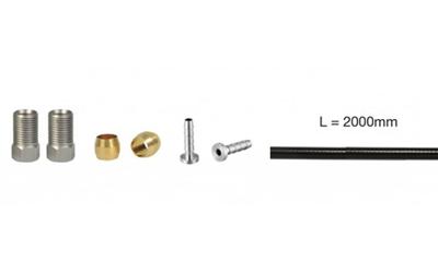 Elvedes Remleidingset vervanger voor shimano sm-bh90 -