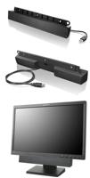 Lenovo USB Soundbar Zwart 2.0 kanalen 2,5 W - thumbnail