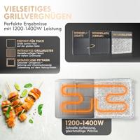 Bomann RG 2279 CB 2in1 Raclette-Grill 1200-1400W - thumbnail