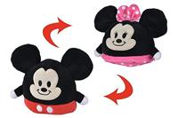 Disney: Mickey Mouse Reversible Plush Figure Mickey/Minnie 8 cm - thumbnail