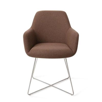 Jesper Home Hiroo eetkamerstoel Rustic Rye cross steel Jesper Home Hiroo eetkamerstoel Rustic Rye cross steel