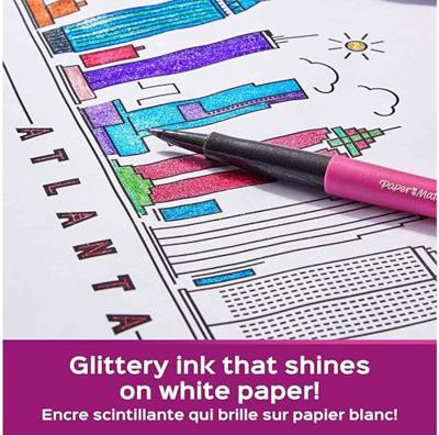 Fineliner papermate flair metallic m 6st assorti Fineliner papermate flair metallic m 6st assorti