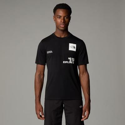 The North Face Foundation Mountain Coordinates T-shirt Heren TNF Black S