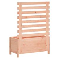 Plantenbak met rek 79x39,5x114 cm massief douglashout - thumbnail