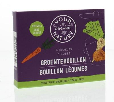 Your Organic Nature Groentebouillonblokjes helder bio 6 Stuks Your Organic Nature Groentebouillonblokjes helder bio 6 Stuks