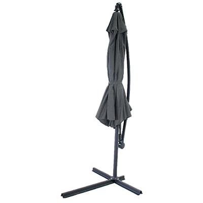 Zweefparasol Menorca 300 cm antraciet