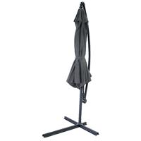 Zweefparasol Menorca 300 cm antraciet - thumbnail