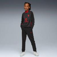 PUMA AC Milan Trainingstrui 1/4-Zip 2025-2026 Kids Zwart Rood - thumbnail