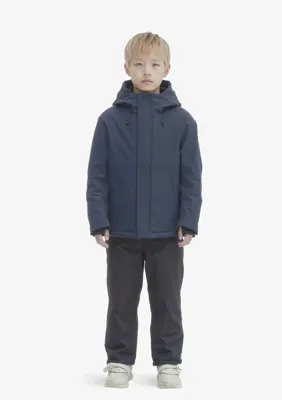 Krakatau Winterjas Kids Donkerblauw - Maat 152 - Kleur: Donkerblauw | Soccerfanshop