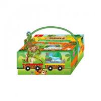 Puzzeltrein en Voorleesboek Jungle - thumbnail