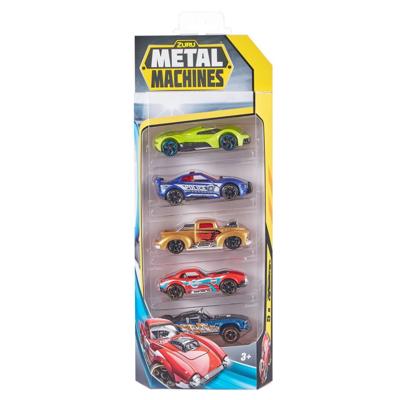 Zuru Metal Machines Die-Cast Auto's 5 Stuks Assorti Zuru Metal Machines Die-Cast Auto's 5 Stuks Assorti
