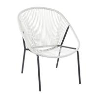 Tuinstoel Hawaii - wit - 84x74x69 cm - thumbnail