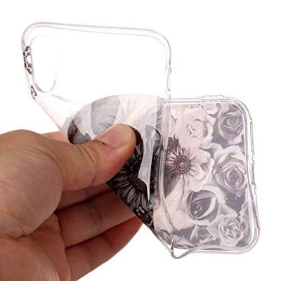 Softcase schedel hoes iPhone X / XS