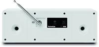 TechniSat DIGITRADIO 4 C - Stereo Digitaal Radio (DAB+, FM, kleurendisplay, Bluetooth-audio streaming, hoofdtelefoonaansluiting, AUX-in, radiowekker, OLED-display, 20 Watt RMS, Elac-luidsprekers) wit - thumbnail