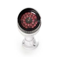 Dummy beveiligingscamera | Bullet | IP44 | Wit - thumbnail