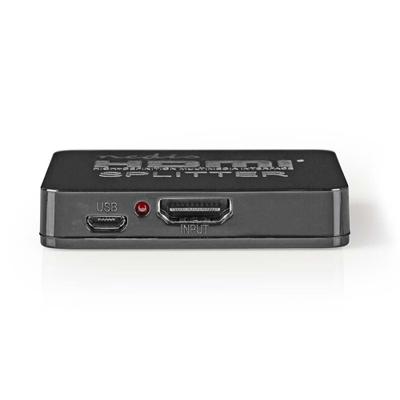 Nedis 2 poorts HDMI Splitter Zwart