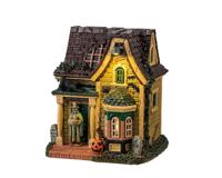 Lemax gentleman ghouls treats verlicht tafereel Spooky Town 2024 - thumbnail