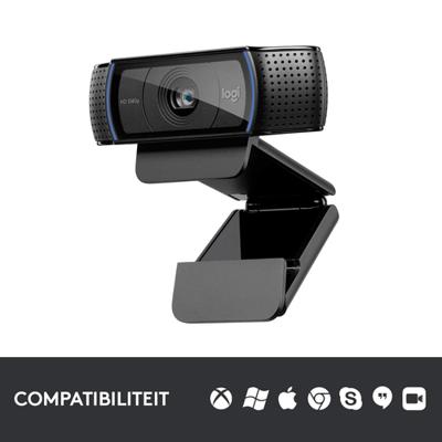 Webcam Logitech C920 HD Pro Zwart 30 fps - thumbnail