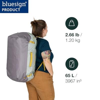 Osprey Transporter 65 Duffel Frosty Mint/Soundwave Grey 65L - thumbnail