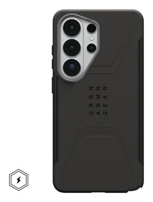 Urban Armor Gear Civilian LT Case Samsung Galaxy S26 Ultra Zwart MagSafe compatible, Met magneetmodule