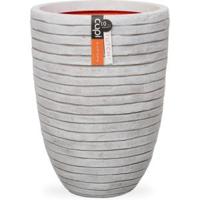 Capi bloempot nature row elegant laag 36x47 cm ivoorkleurig krwi782 - thumbnail