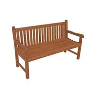 Alicante 2-persoons teaken tuinbank - thumbnail