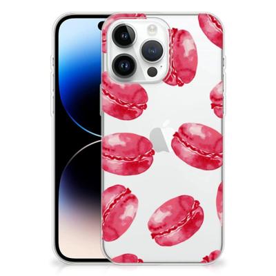 iPhone 14 Pro Max | Siliconen Case | Pink Macarons iPhone 14 Pro Max | Siliconen Case | Pink Macarons