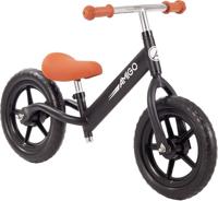 AMIGO Hopper Loopfiets 12 Inch Junior Matzwart - thumbnail