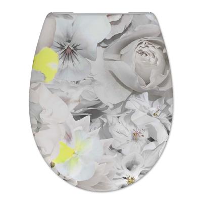 Toiletzitting Cedo Gardeners Bliss Softclose Grijs Geel Toiletzitting Cedo Gardeners Bliss Softclose Grijs Geel