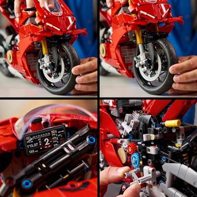 LEGO Technic 42202 Ducati Panigale V4 S motor LEGO Technic 42202 Ducati Panigale V4 S motor