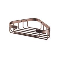 Hoekdraadkorf Hotbath Cobber Wandmodel Geborsteld Koper PVD - thumbnail