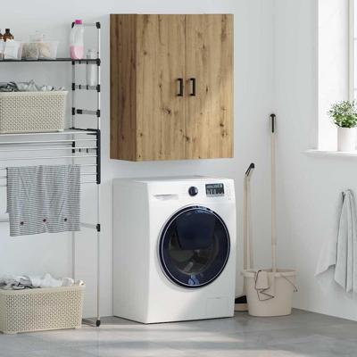 Wandkast Wandgemonteerd Bruin 69.5 x 34 x 90 cm Bewerkt hout