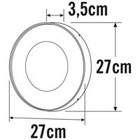 KonstSmide Ronde ledlampCarrara voor buiten - 7985-250 - thumbnail