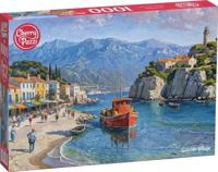 Seaside Village Puzzel 1000 Stukjes - thumbnail