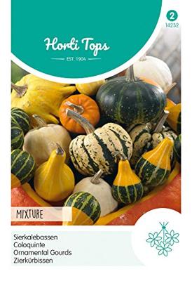 Zaden Cucurbita Sierkalebas groot- en kleinvruchtig gemengd Hortitops - Hortitops