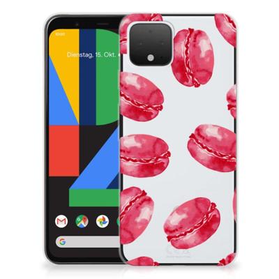 Google Pixel 4 | Siliconen Case | Pink Macarons