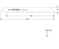 Rotec Reciprozagen RC640/S1122BF (VPE 5 stuks) - 5250640 - thumbnail