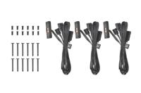 Thermaltake CT120 EX ARGB Computer behuizing Ventilator 12 cm Zwart, Wit 3 stuk(s) - thumbnail