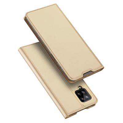 Dux Ducis - Pro Serie Slim wallet hoes - Samsung Galaxy A42 - Goud Dux Ducis - Pro Serie Slim wallet hoes - Samsung Galaxy A42 - Goud