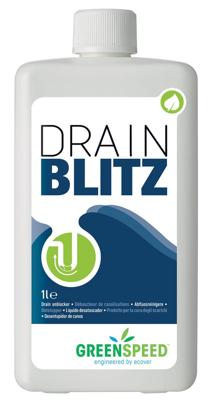 Greenspeed by ecover ontstopper Drain Blitz, flacon van 1 liter Greenspeed by ecover ontstopper Drain Blitz, flacon van 1 liter