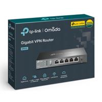TP-Link ER605 Omada Gigabit VPN Router, tot 3 WAN-poorten, USB 4G-modem ondersteuning, Load Balancing, IPSec/PPTP/L2TP/SSL VPN, ideaal voor zakelijk en thuisnetwerk - thumbnail