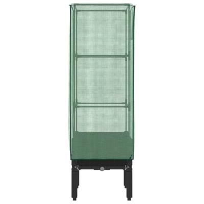VidaXL Plantenbak verhoogd met kashoes 40x40x140 cm rattanlook