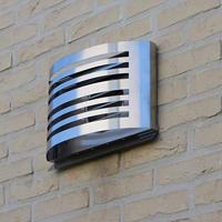 PREMIUM LINE design gevelkap -ALFA- Ø150mm - grofmazig gaas - RVS - thumbnail